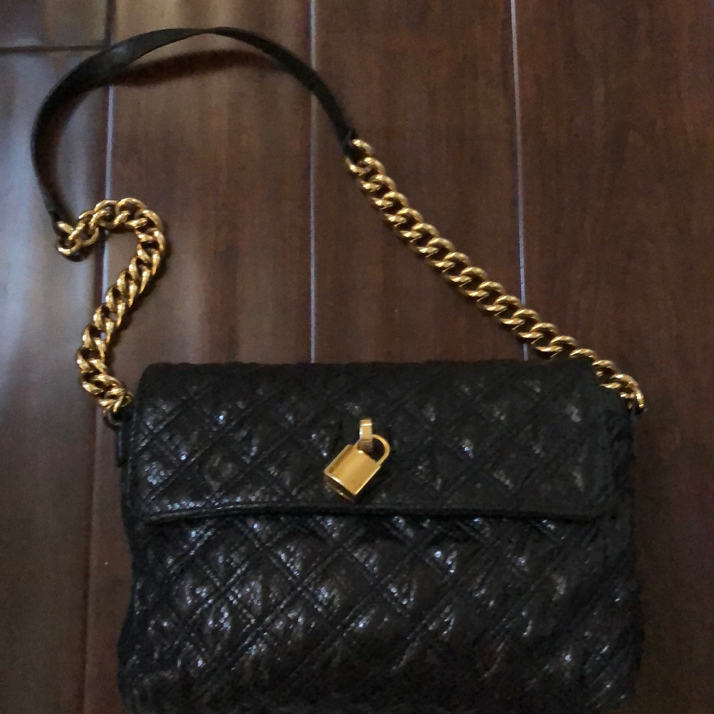 Marc Jacobs Python Black Purse